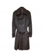 LOUIS VUITTONルイ ヴィトン）の古着「Wool Cashmere Long Coat（ウールカシミヤロングコート）」｜ブラック