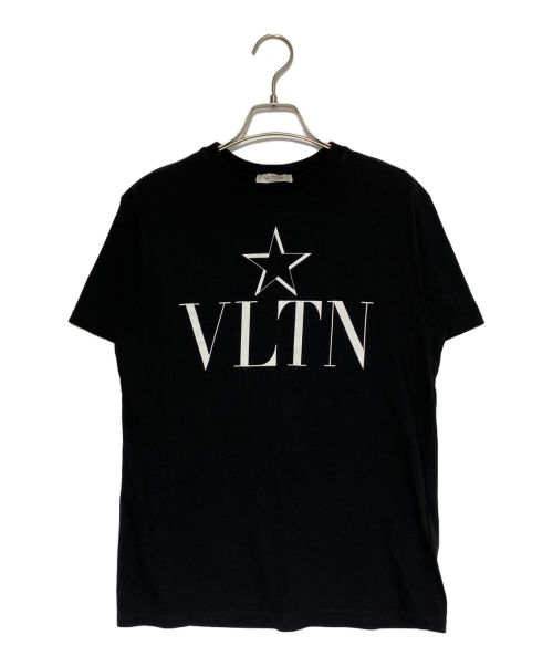 VALENTINO（ヴァレンティノ）VALENTINO (ヴァレンティノ) ロゴTシャツ ブラック サイズ:Sの古着・服飾アイテム