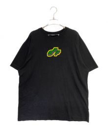 OFFWHITE（オフホワイト）の古着「バッグプリントTシャツ」｜ブラック