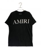 AMIRIアミリ）の古着「ペイズリーロゴTシャツ」｜ブラック