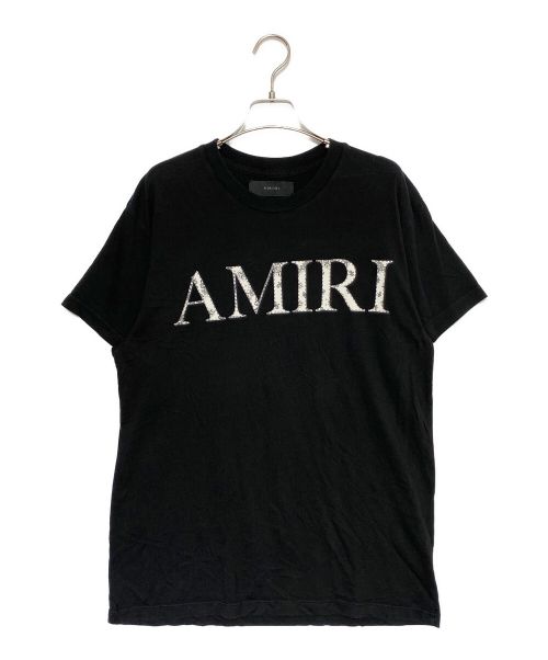 AMIRI（アミリ）AMIRI (アミリ) ペイズリーロゴTシャツ ブラック サイズ:XSの古着・服飾アイテム