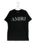 AMIRI（アミリ）の古着「ペイズリーロゴTシャツ」｜ブラック