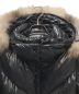 中古・古着 MONCLER (モンクレール) RIBAFU/ダウンコート ブラック サイズ:00：200000円