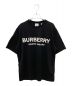 BURBERRY（バーバリー）の古着「ロゴTシャツ」｜ブラック