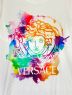 中古・古着 VERSACE (ヴェルサーチ) メデューサプリントTシャツ ホワイト サイズ:40：18000円