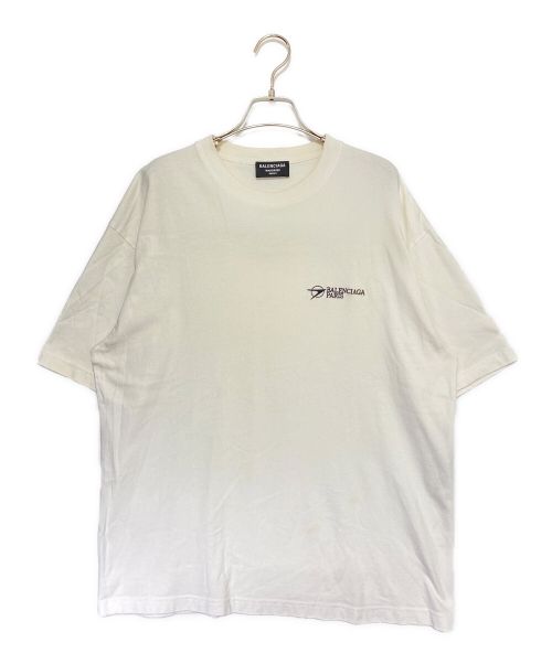 BALENCIAGA（バレンシアガ）BALENCIAGA (バレンシアガ) Corporate Medium Fit Tee ホワイト サイズ:Mの古着・服飾アイテム