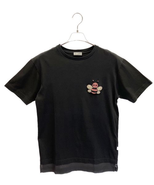 Dior（ディオール）Dior (ディオール) KAWS BEE TEE ブラック サイズ:SIZE　XSの古着・服飾アイテム