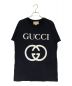 GUCCI（グッチ）の古着「ロゴTシャツ」｜ブラック