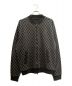 LOUIS VUITTON（ルイ ヴィトン）の古着「21AW XL damier-jacquard-zip-through-bomber  ダミエジャカードジップスルーボンバー」｜グレー