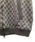 中古・古着 LOUIS VUITTON (ルイ ヴィトン) 21AW XL damier-jacquard-zip-through-bomber  ダミエジャカードジップスルーボンバー グレー サイズ:XL：100000円