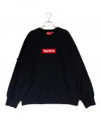 SUPREMEシュプリーム）の古着「Box Logo Crewneck」｜ブラック