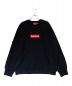 SUPREME（シュプリーム）の古着「Box Logo Crewneck」｜ブラック