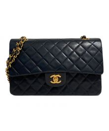 CHANEL（シャネル）の古着「マトラッセ25/Wフラップチェーンショルダーバッグ」