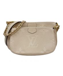 LOUIS VUITTON（ルイ ヴィトン）の古着「ミュルティ ポシェット アクセソワール」｜クレーム