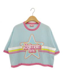 BALMAIN×Barbie（バルマン×バービー）の古着「Cropped T-shirt」