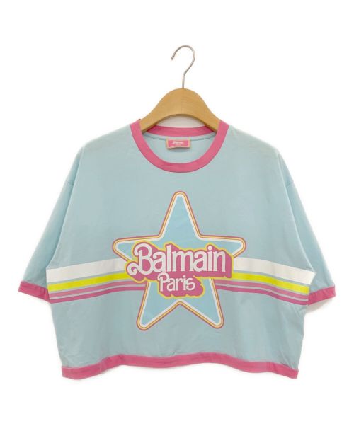 BALMAIN（バルマン）BALMAIN (バルマン) Barbie (バービー) Cropped T-shirt サイズ:Mの古着・服飾アイテム