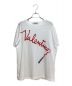 VALENTINO（ヴァレンティノ）の古着「リップTシャツ」｜ホワイト