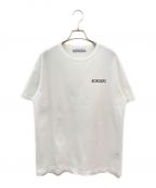 BORDERS at BALCONYボーダーズアットバルコニー）の古着「BORDERS TEE」｜ホワイト