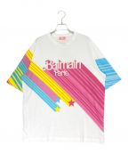 BALMAIN×Barbieバルマン×バービー）の古着「Tシャツ」｜ホワイト