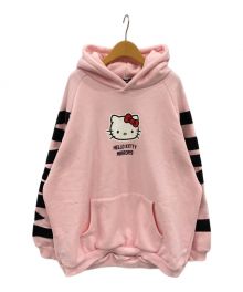 mirror9×Sanrio（ミラーナイン×サンリオ）の古着「ハローキティパーカー」｜ピンク