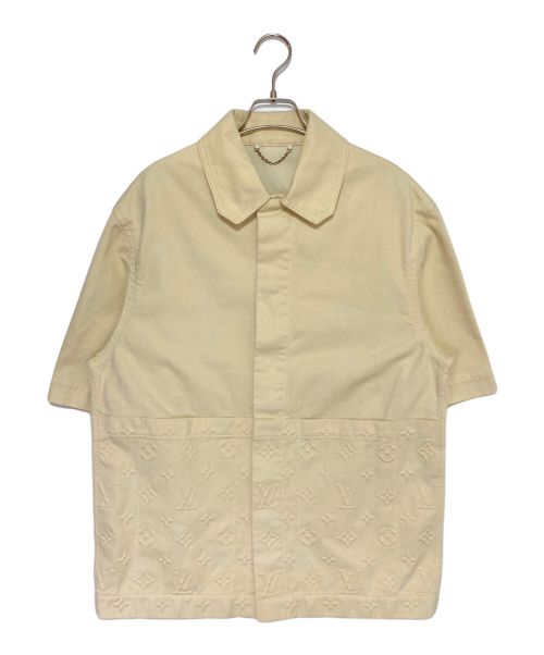 LOUIS VUITTON（ルイ ヴィトン）LOUIS VUITTON (ルイ ヴィトン) Work S/S Shirt ベージュ サイズ:XSの古着・服飾アイテム