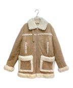 Maison Margielaメゾンマルジェラ）の古着「mouton coat（ムートンコート）」｜ベージュ