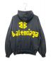 BALENCIAGA (バレンシアガ) APE TYPE RIPPED POCKET OVERSIZED HOODIE  ネイビー サイズ:L：90000円