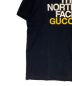 中古・古着 GUCCI (グッチ) THE NORTH FACE (ザ ノース フェイス) Tシャツ ブラック サイズ:M：38000円