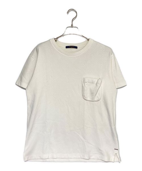 LOUIS VUITTON（ルイ ヴィトン）LOUIS VUITTON (ルイ ヴィトン) 3DポケットモノグラムTシャツ ホワイト サイズ:Sの古着・服飾アイテム