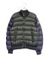 MONCLER（モンクレール）の古着「BRADFORD/ダウンジャケット」｜グリーン×ネイビー