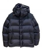 BURBERRYバーバリー）の古着「LOCK WELL 2WAY DOWN JACKET （ロックウェル2ウェイダウンジャケット）」｜ネイビー