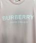 中古・古着 BURBERRY (バーバリー) ロゴプリントスウェットシャツ ピンク サイズ:M：45000円