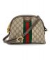 GUCCI（グッチ）の古着「ショルダーバッグ　オフディア」｜ベージュ