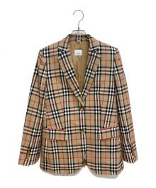 BURBERRY（バーバリー）の古着「ノヴァチェック2Bブレザー」｜ベージュ