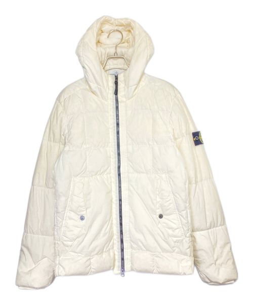 STONE ISLAND（ストーンアイランド）STONE ISLAND (ストーンアイランド) ダウンジャケット ホワイト サイズ:Sの古着・服飾アイテム