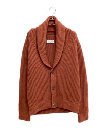 Maison Margiela（メゾンマルジェラ）の古着「SHAWL COLLAR CARDIGANGAN（ショールカラーカーディガン）」｜ブラウン