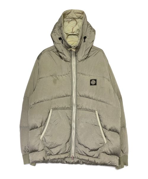 STONE ISLAND（ストーンアイランド）STONE ISLAND (ストーンアイランド) ダウンジャケット グレー サイズ:Mの古着・服飾アイテム