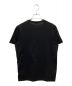 MONCLER (モンクレール) ダブルワッペンロゴTシャツ ブラック サイズ:M：25000円