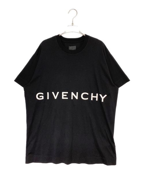 GIVENCHY（ジバンシィ）GIVENCHY (ジバンシィ) ロゴTシャツ ブラック サイズ:Mの古着・服飾アイテム