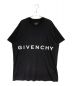 GIVENCHY（ジバンシィ）の古着「ロゴTシャツ」｜ブラック