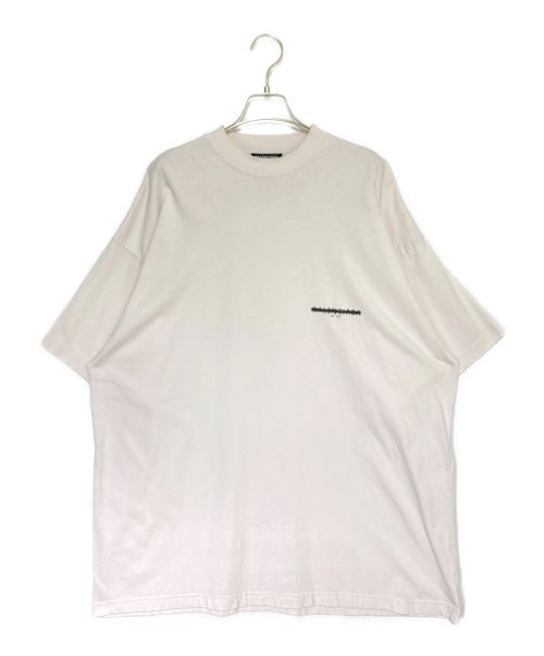 BALENCIAGA（バレンシアガ）BALENCIAGA (バレンシアガ) ロゴTシャツ ライトピンク サイズ:3の古着・服飾アイテム