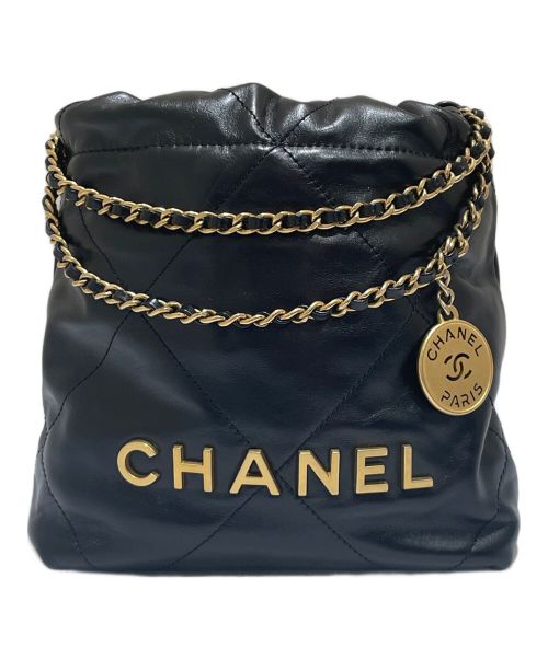 CHANEL（シャネル）CHANEL (シャネル) シャネル22ミニ ブラック サイズ:ミニの古着・服飾アイテム