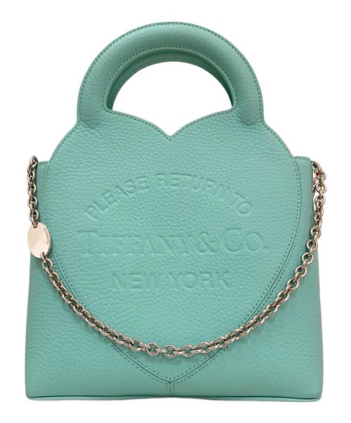 TIFFANY & Co.（ティファニー）TIFFANY & Co. (ティファニー) リターントゥティファニー ミニ トート バッグ ティファニーブルー サイズ:ミニの古着・服飾アイテム