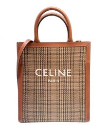 CELINE（セリーヌ）の古着「スモール バーティカルカバ」｜ブラウン