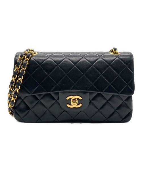 CHANEL（シャネル）CHANEL (シャネル) マトラッセ23/Wフラップチェーンショルダーバッグ ブラック サイズ:23の古着・服飾アイテム