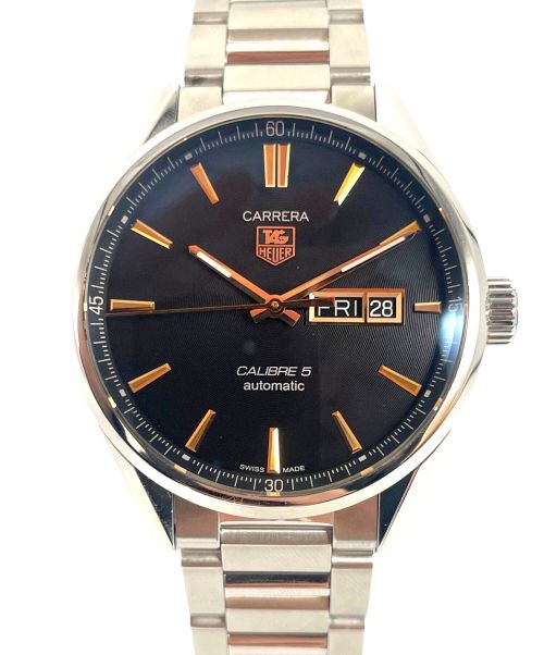 TAG Heuer（タグホイヤー）TAG Heuer (タグホイヤー) タグ・ホイヤー カレラ Ref.WAR201C.BA0723 黒文字盤の古着・服飾アイテム