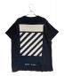 OFFWHITE (オフホワイト) ロゴTシャツ ブラック サイズ:M：15000円