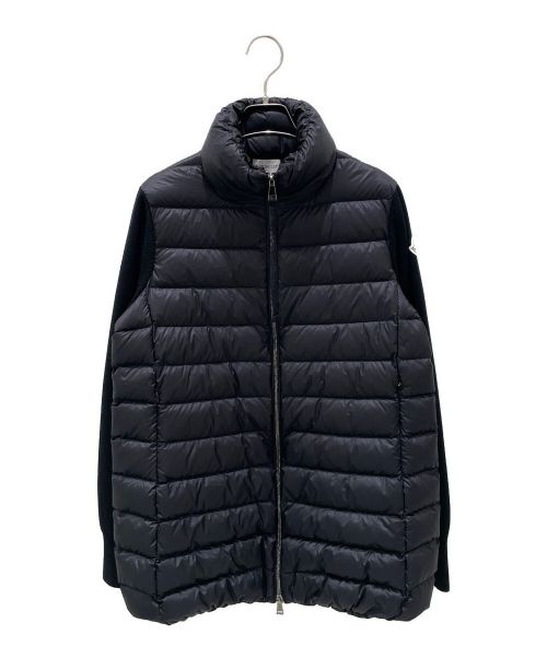 MONCLER（モンクレール）MONCLER (モンクレール) ダウン切替ジャケット ネイビー サイズ:Sの古着・服飾アイテム