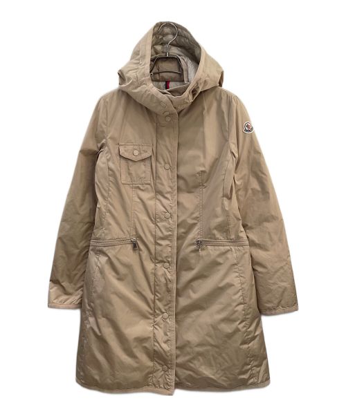 MONCLER（モンクレール）MONCLER (モンクレール) MAUVE/ダウンコート ベージュ サイズ:00の古着・服飾アイテム