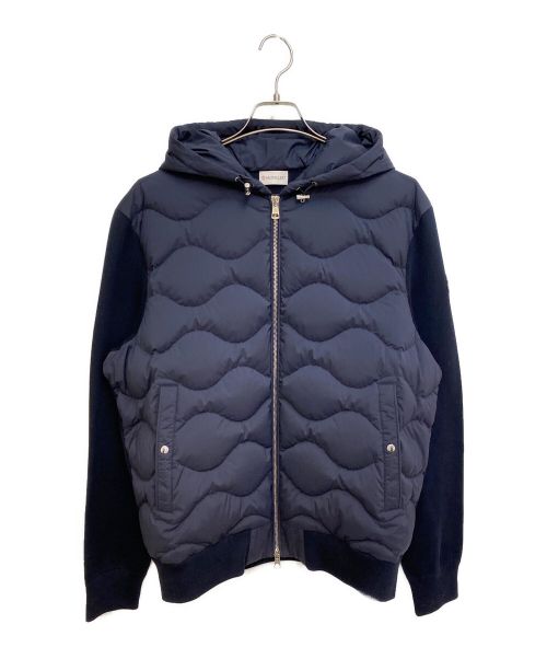 MONCLER（モンクレール）MONCLER (モンクレール) CARDIGAN ネイビー サイズ:XXLの古着・服飾アイテム